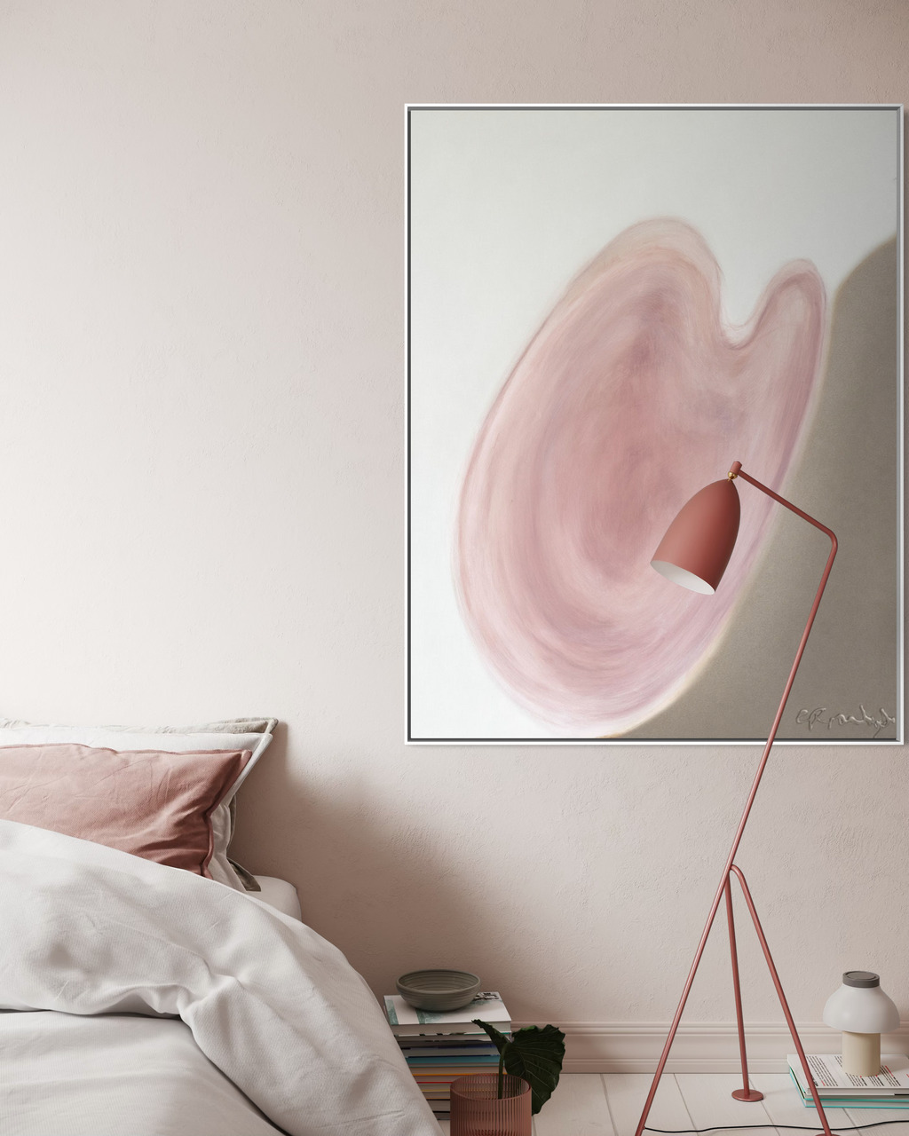 Blush Heart Champagne Siver