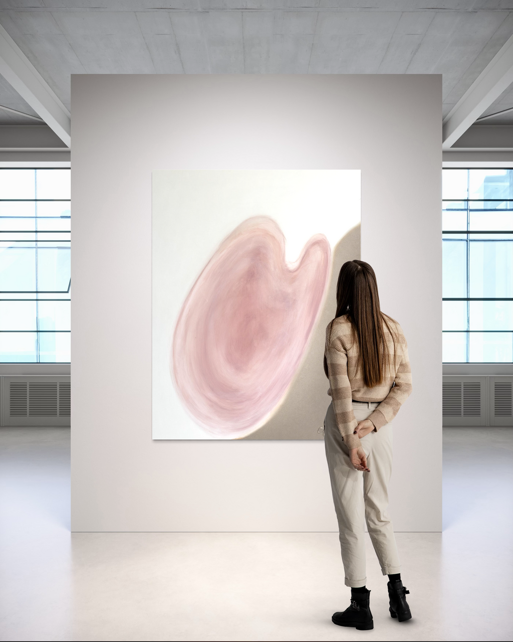 Blush Heart Champagne Siver