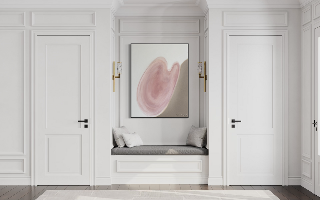 Blush Heart Champagne Siver