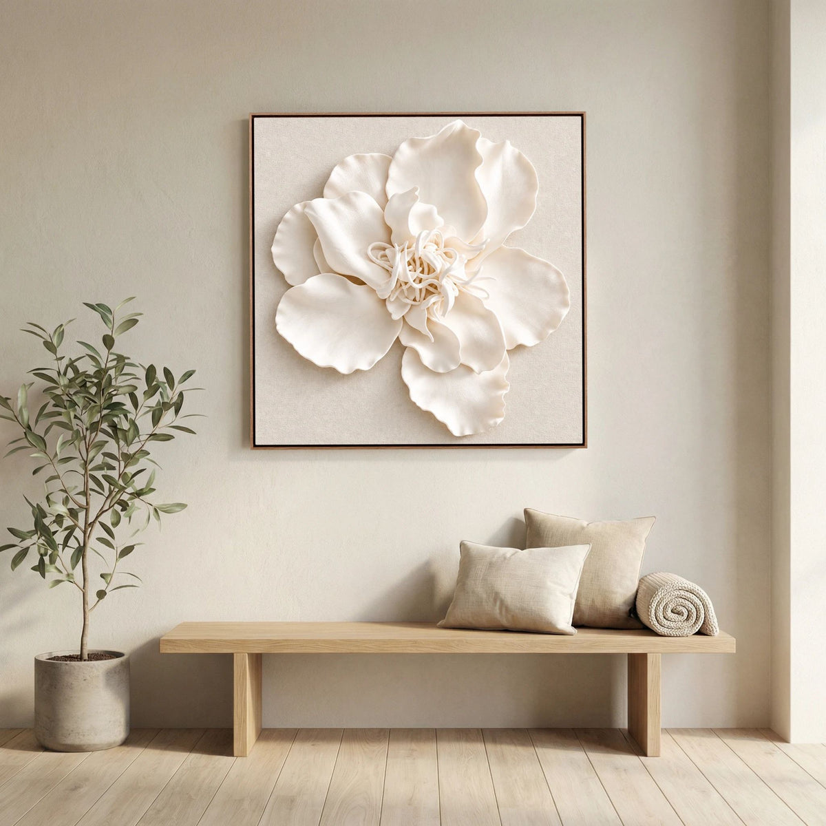 Ivory Bloom Ecru