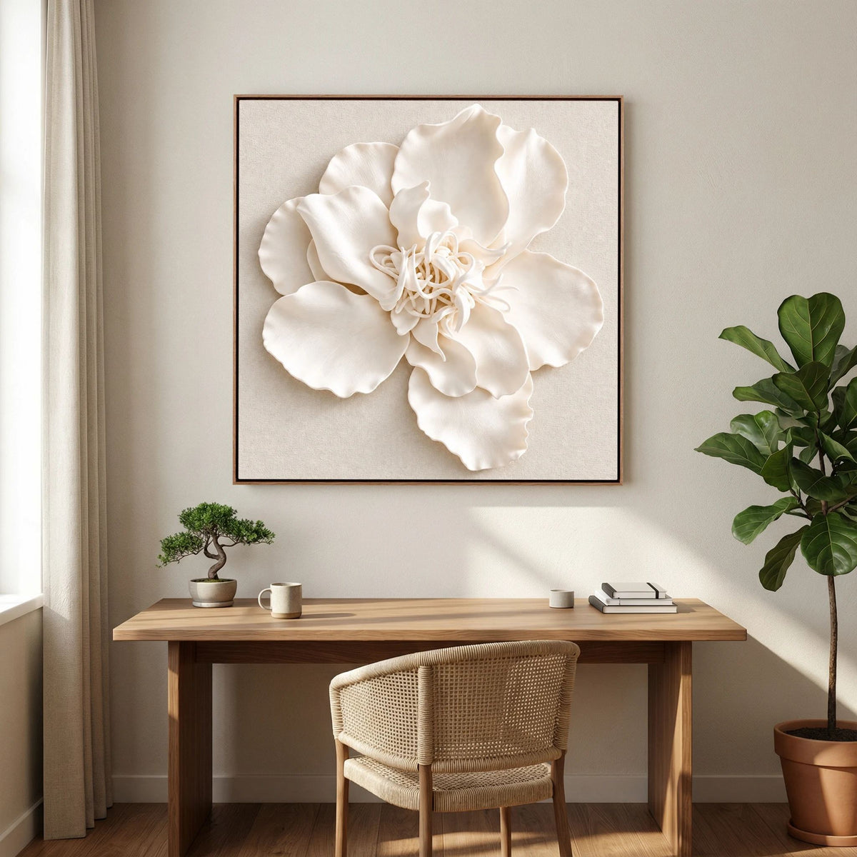 Ivory Bloom Ecru