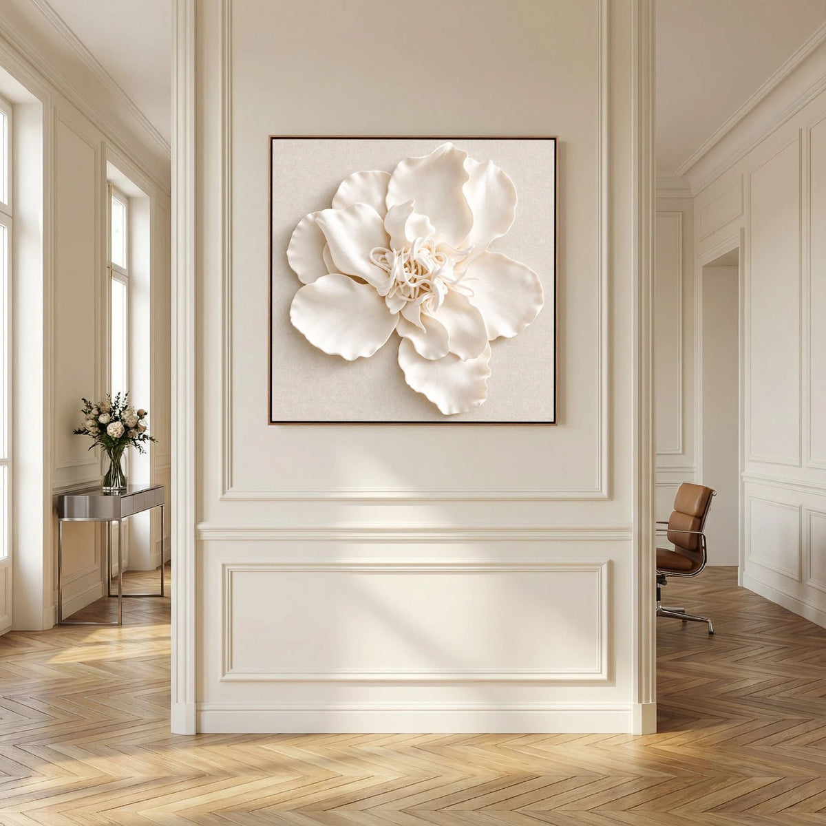 Ivory Bloom Ecru